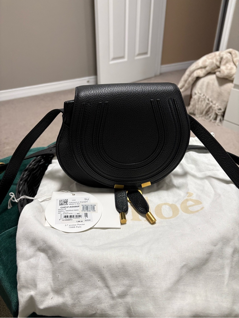 Chloe small saddle bag